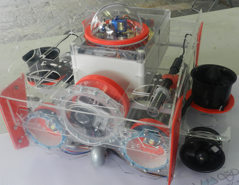 Crean prototipo de robot para medir contaminación del&nbsp;agua